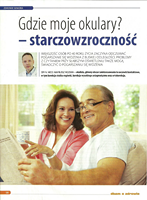 "Gdzie moje okulary? - starczowzroczność" - Dbam o Zdrowie 2013